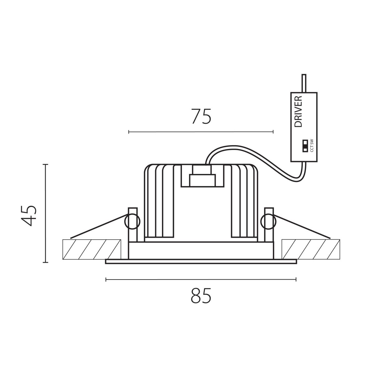 Встраиваемый светильник Lightstar Soffi IP65 212447IP65 в #REGION_NAME_DECLINE_PP#