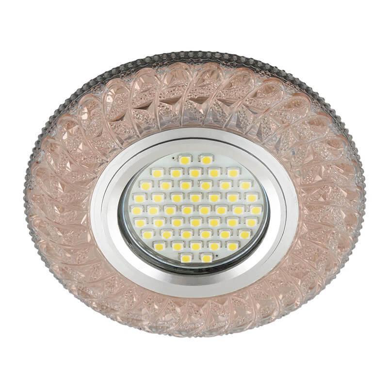 Встраиваемый светильник Fametto Luciole DLS-L144 Gu5.3 Glassy/Light Tea в Санкт-Петербурге