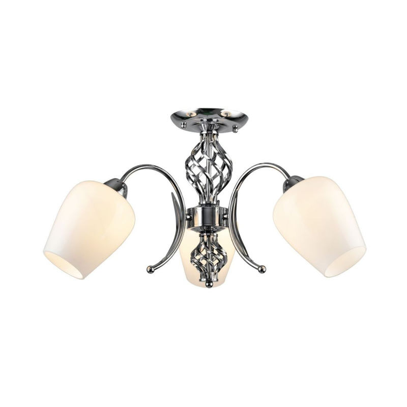 Потолочная люстра стекло Arte Lamp A1608PL-3CC в Санкт-Петербурге