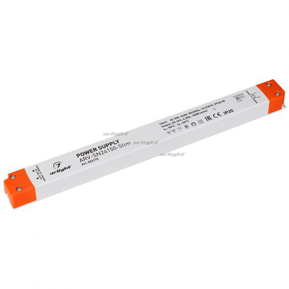 Блок питания Arlight ARV-SN24150-Slim (24V, 6,25A, 150W, PFC) 022172 в Санкт-Петербурге