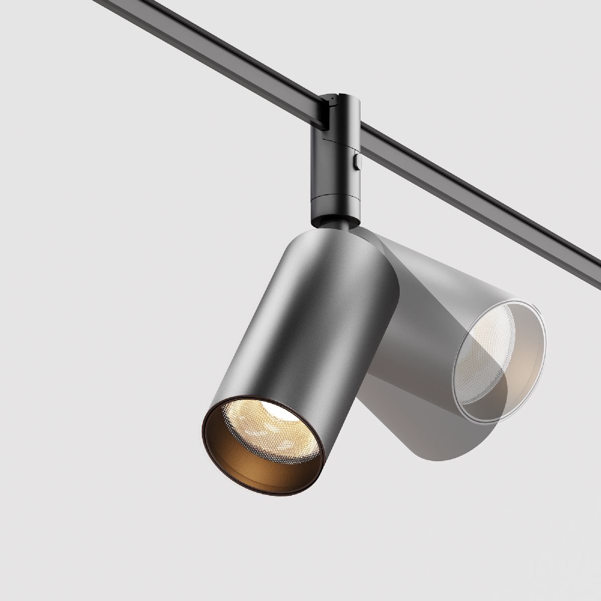 Трековый магнитный светильник Maytoni Focus Led TR201-1-15W3K-M-B в Санкт-Петербурге