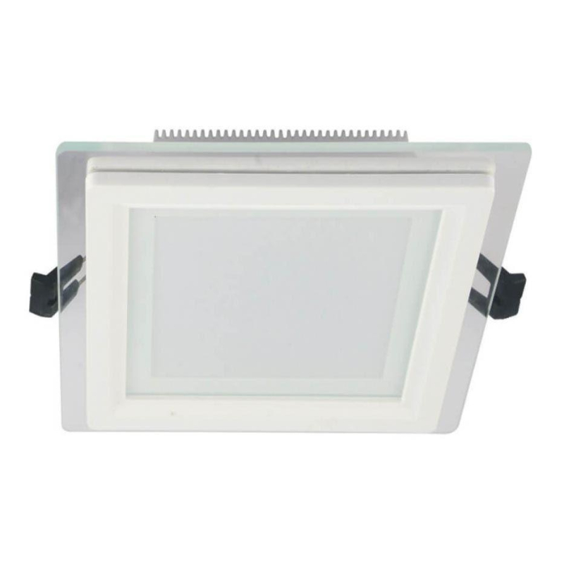 Встраиваемый светодиодный светильник Lumina Deco Beneto LDC 8097-SQ-GL-18WSMD-D200 WT в Санкт-Петербурге