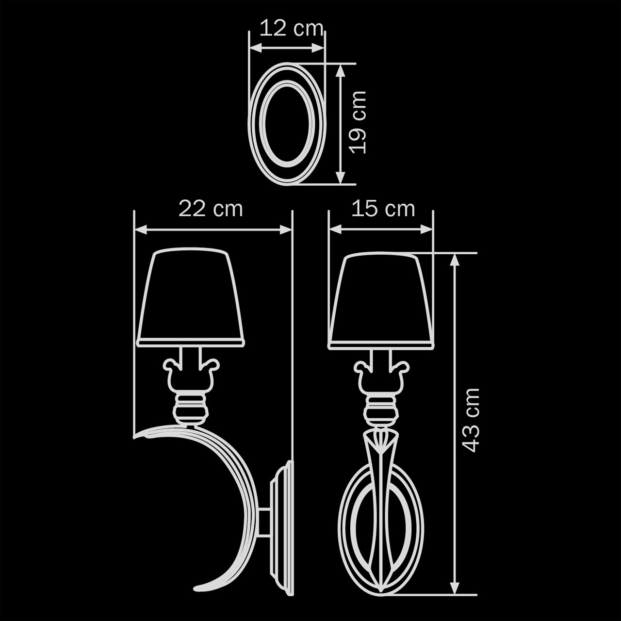 Бра Lightstar Antique 783611 в Санкт-Петербурге