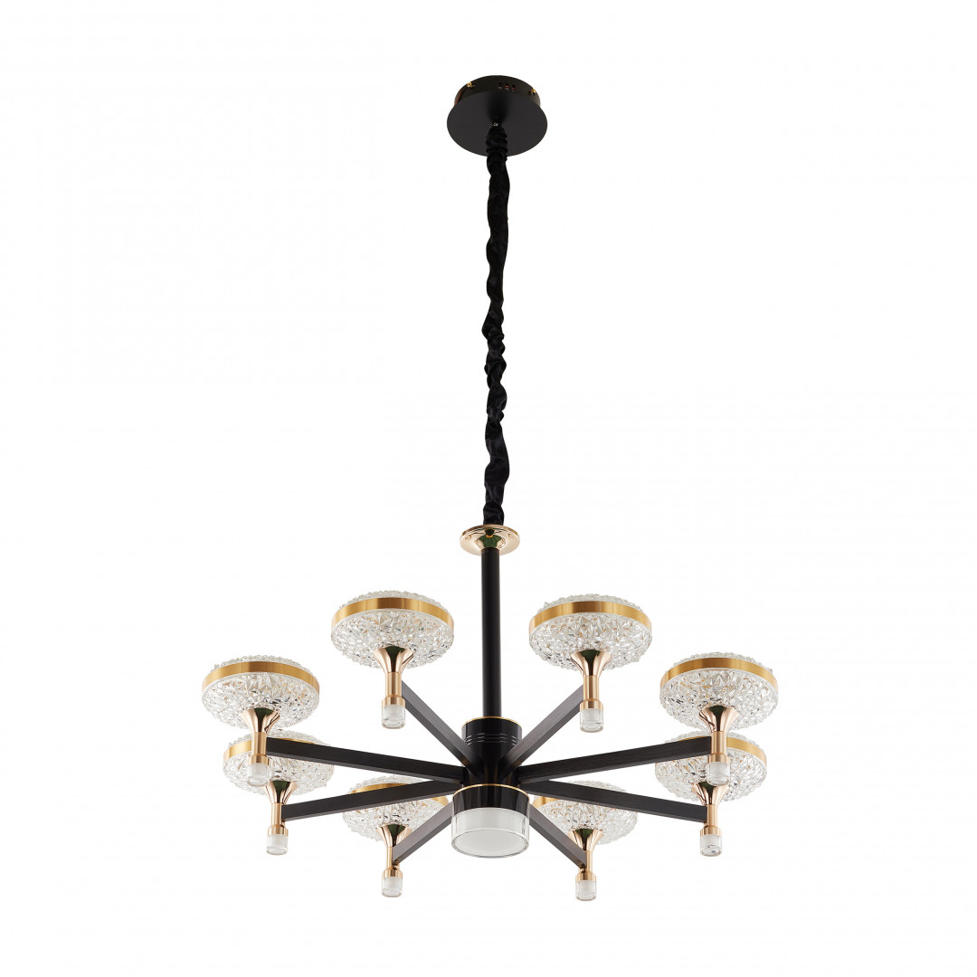 Подвесная люстра Arte Milano Ferrara 273059/8 BK/GD в #REGION_NAME_DECLINE_PP#