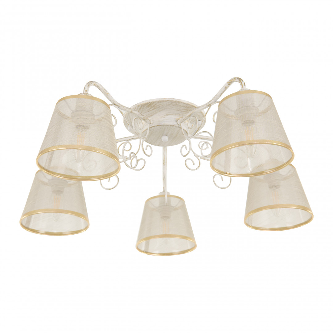 Потолочная люстра Arte Milano 341120/5 WT+G в Санкт-Петербурге