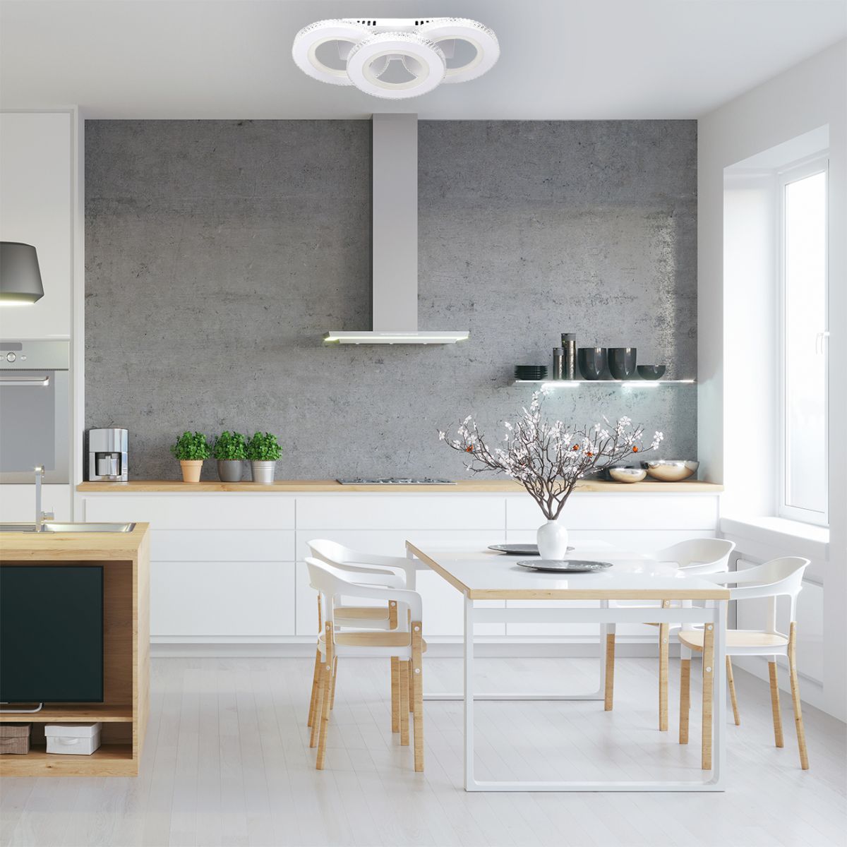 Потолочный светильник Escada Eris 10265/3LED в #REGION_NAME_DECLINE_PP#