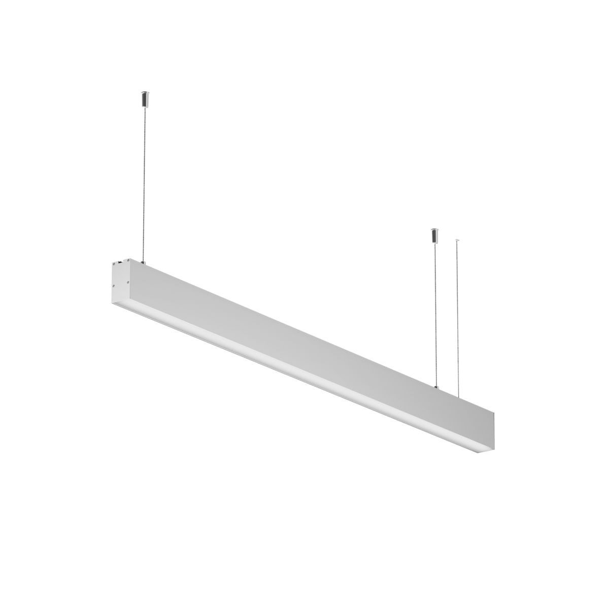 Линейный подвесной светильник Maytoni Technical 4000K 35x67 (Серебро, 1 м) LL312036 в #REGION_NAME_DECLINE_PP#