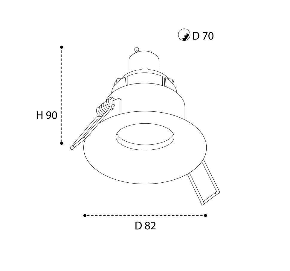 Встраиваемый светильник Italline M01-1021 white в Санкт-Петербурге