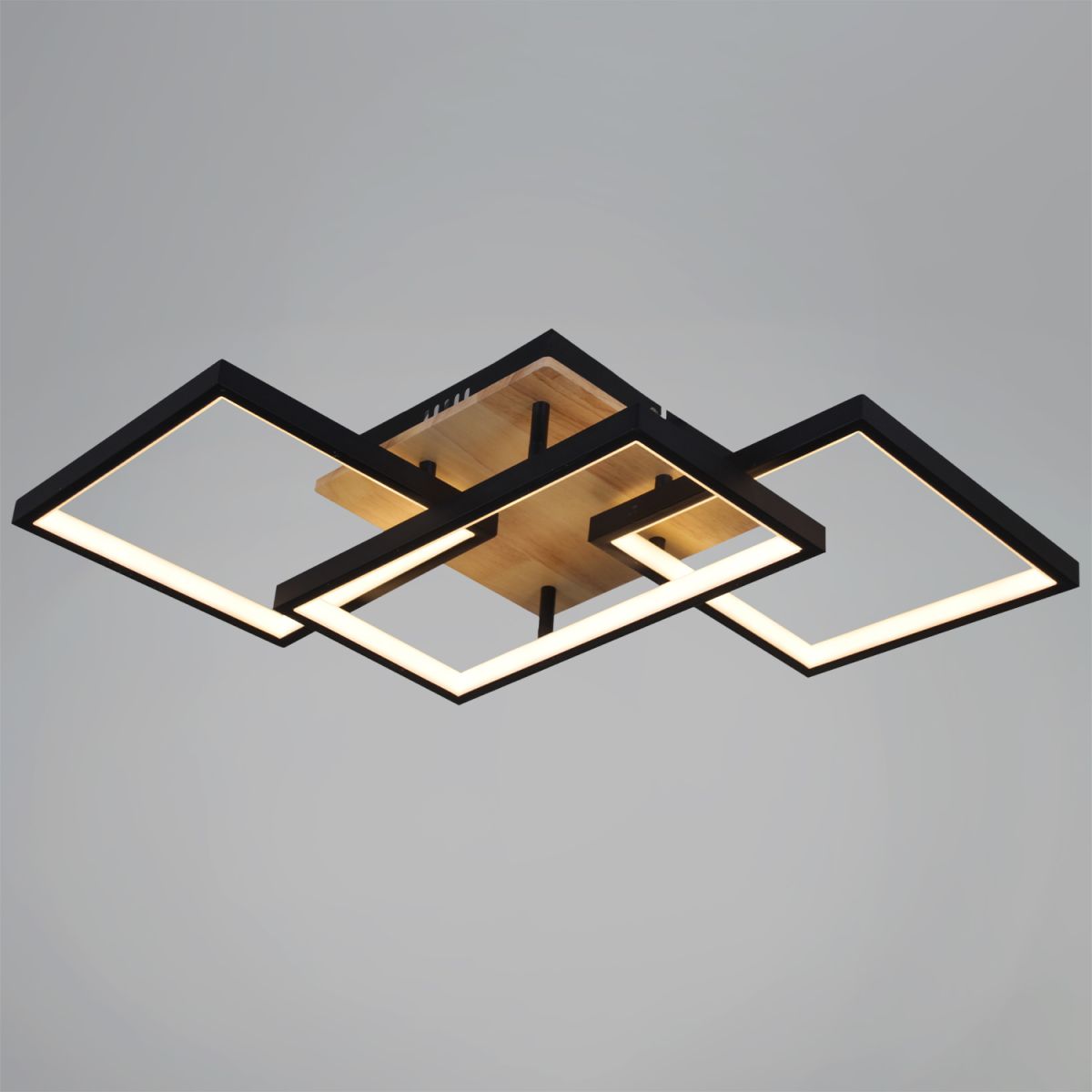 Потолочный светильник Reluce 49560-0.3-03 BK+WOOD в #REGION_NAME_DECLINE_PP#