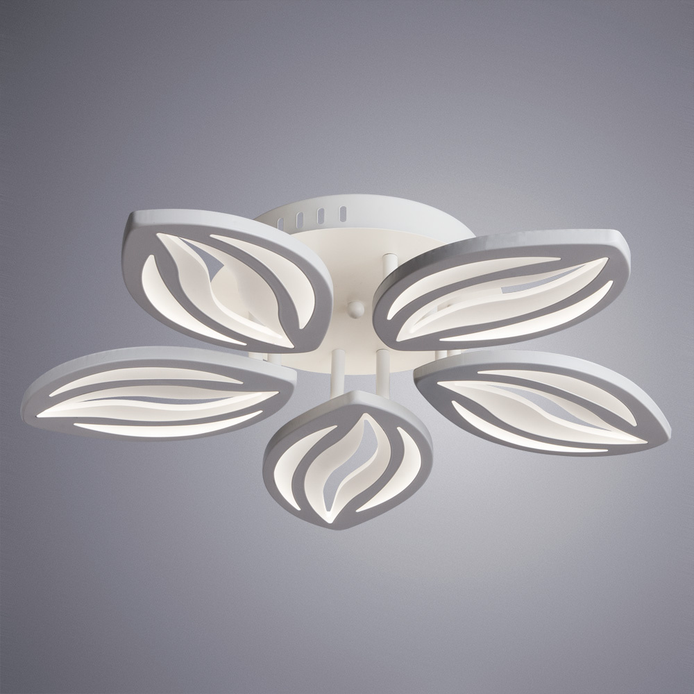 Потолочная светодиодная люстра Arte Lamp Daisy A1098PL-5WH в #REGION_NAME_DECLINE_PP#