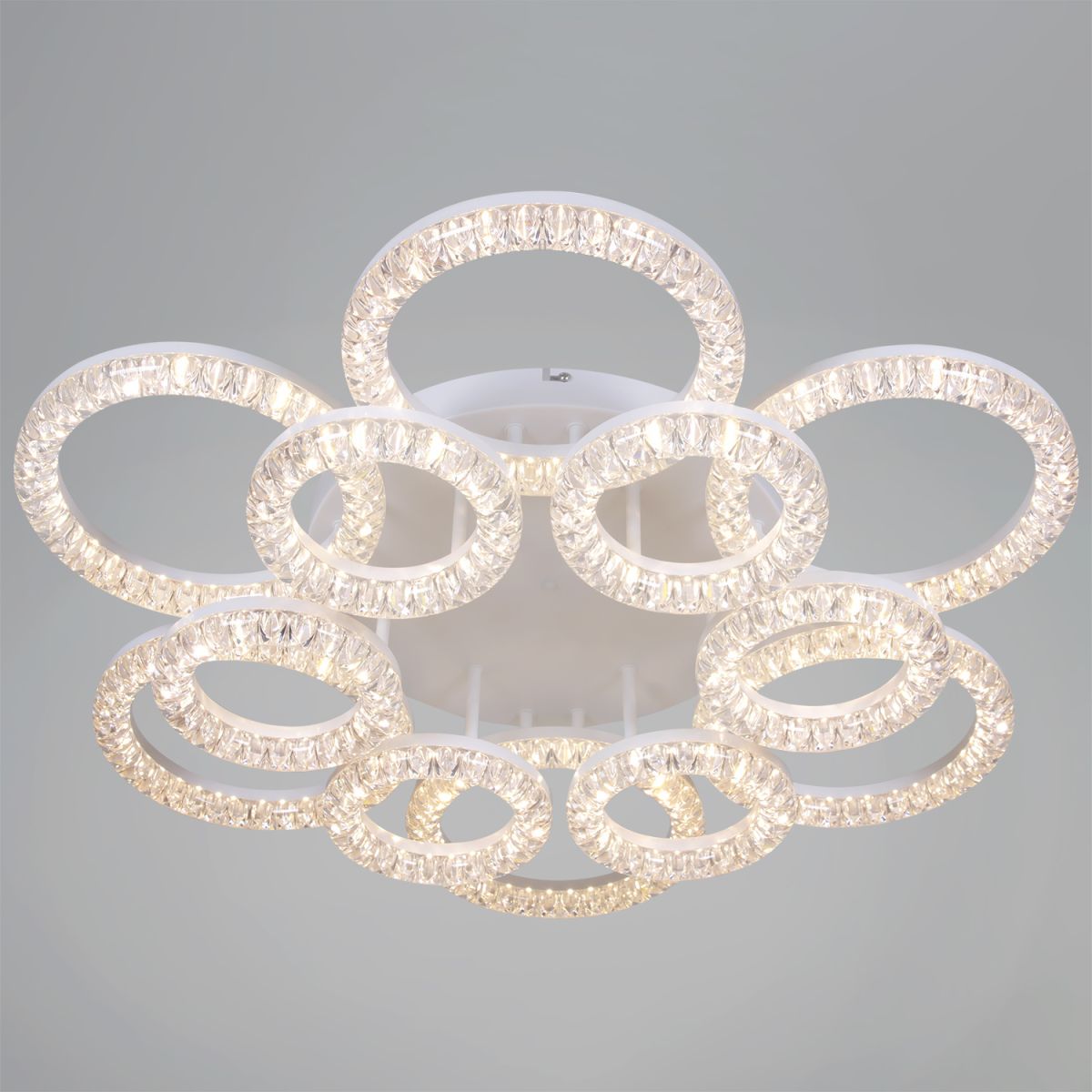 Потолочная люстра Reluce 09847-0.3-6+6A WH в Санкт-Петербурге