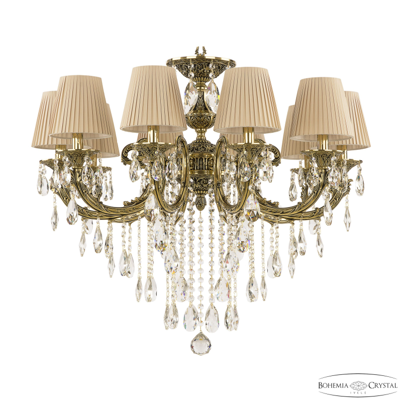 Подвесная люстра Bohemia Ivele Crystal Florence 71209/10/250 B GB ST4 в Санкт-Петербурге