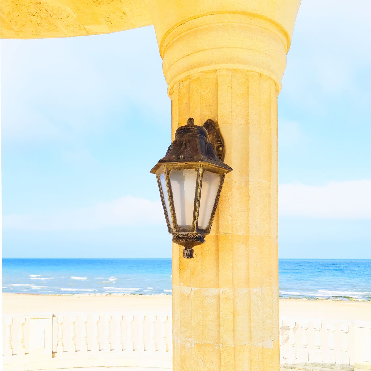 Уличный настенный светильник Fumagalli BISSO/ANNA E22.131.000.BXE27 в Санкт-Петербурге