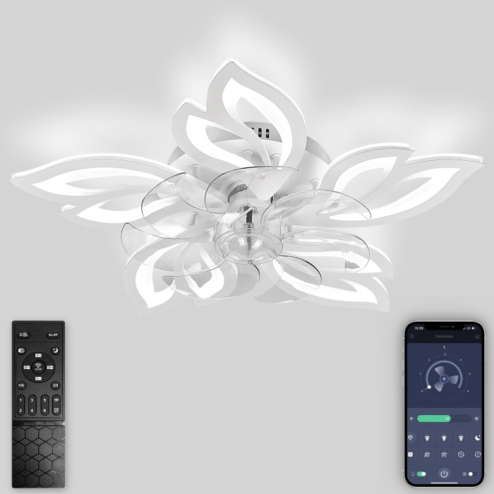 Люстра-вентилятор Natali Kovaltseva Ledfan LED LAMPS 81488 в Санкт-Петербурге