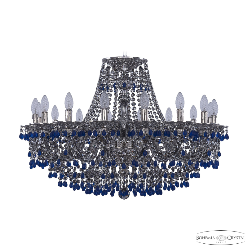 Подвесная люстра Bohemia Ivele Crystal 16110/16/300 Ni V3001 M781 в Санкт-Петербурге