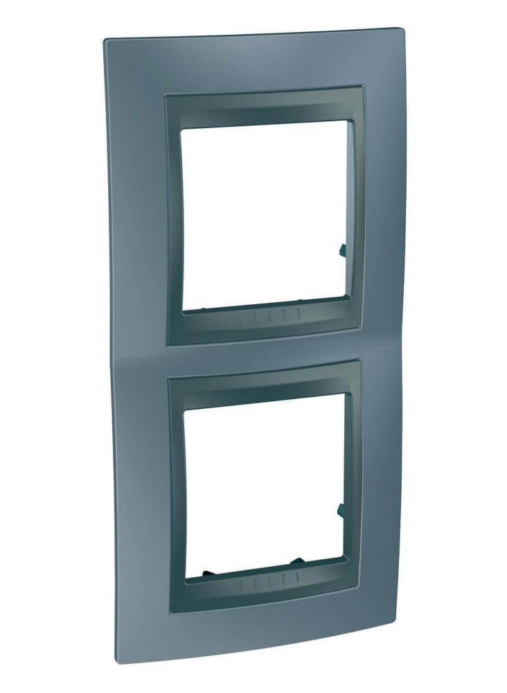Рамка 2-постовая вертикальная Schneider Electric Unica Top MGU66.004V.297 в Санкт-Петербурге