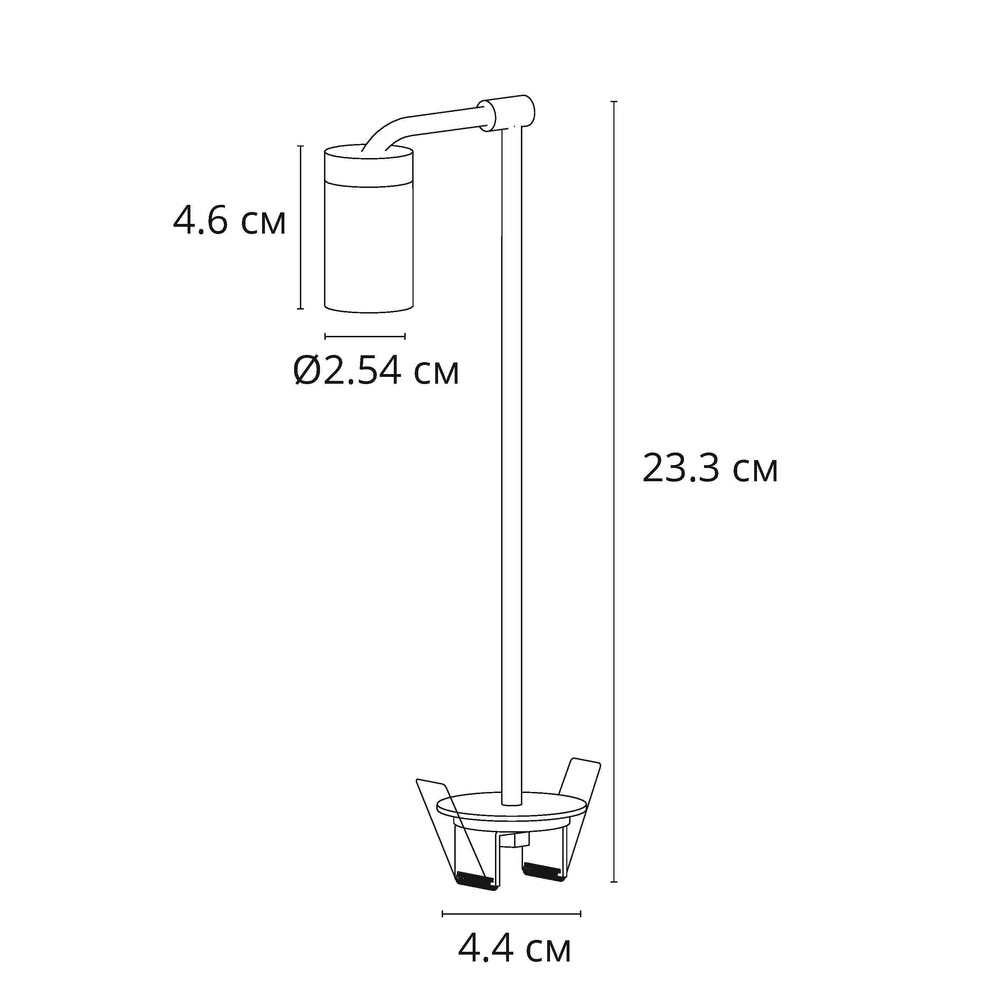 Подсветка для ювелирных изделий Arte Lamp Presto A6394LT-1BK в Санкт-Петербурге