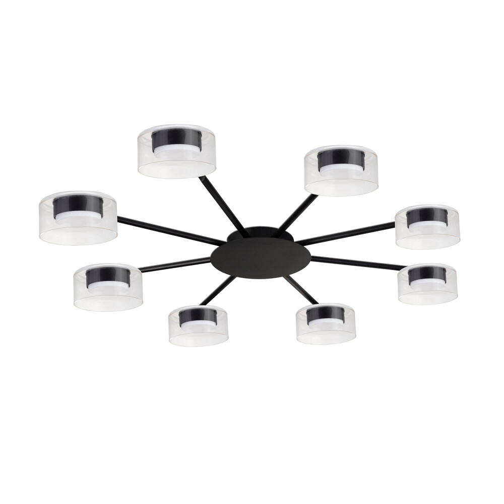 Потолочная люстра Arte Lamp Alius A8042PL-8BK в Санкт-Петербурге