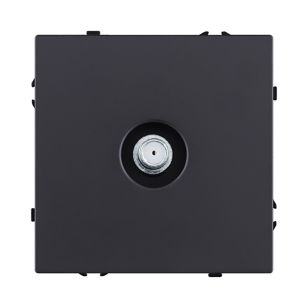 Розетка TV, черный матовый Kollinger Eclipse EC-020BK в #REGION_NAME_DECLINE_PP#