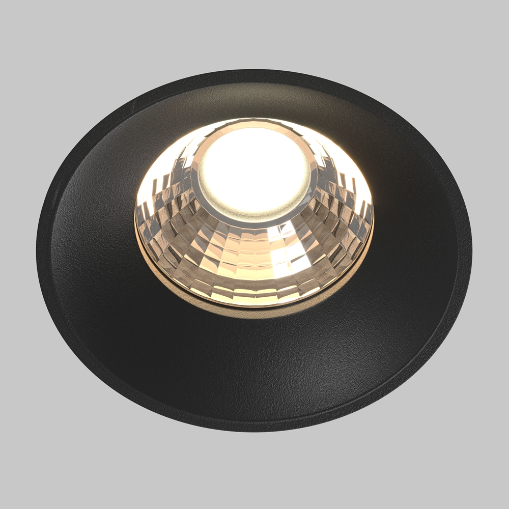 Встраиваемый светильник Maytoni Technical Downlight Round DL058-12W3K-TRS-B в Санкт-Петербурге