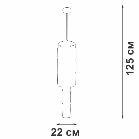 Люстра на штанге Vitaluce V58720-8/9PL в Санкт-Петербурге