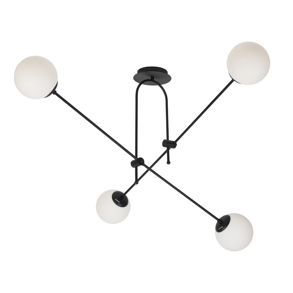 Люстра на штанге Arte Lamp Mattino A8625PL-4BK в Санкт-Петербурге