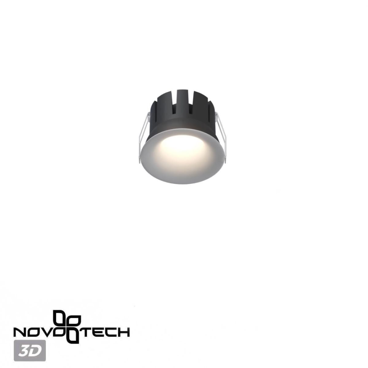 Встраиваемый светильник с переключателем цв. температуры Novotech Wir Eclat 359886 в Санкт-Петербурге