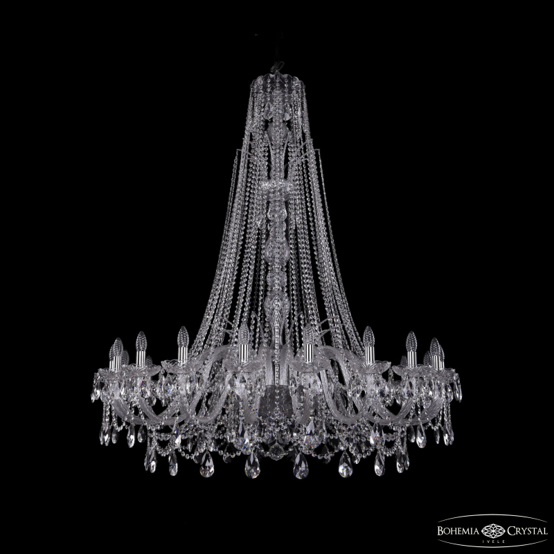 Подвесная люстра Bohemia Ivele Crystal 1411/20/460/XL-154 Ni в Санкт-Петербурге