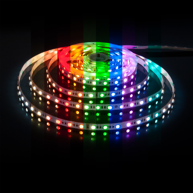 Светодиодная лента Elektrostandard 24V 24W 60Led 5050 IP20 MIX RGB/дневной белый, 5м 4690389172304 в Санкт-Петербурге