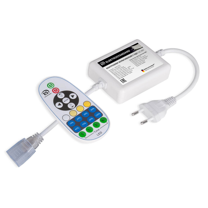 Контроллер для светодиодной ленты Elektrostandard 220V 500W IP20 LSC 007 4690389128165 в Санкт-Петербурге