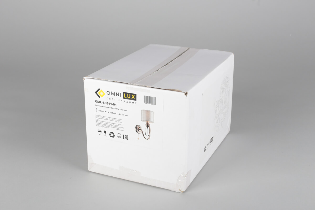Бра Omnilux Mellitto OML-63811-01 УЦ в #REGION_NAME_DECLINE_PP#