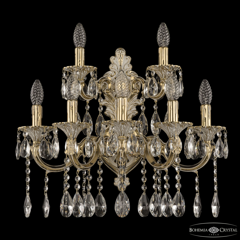 Бра Bohemia Ivele Crystal Verona 7201B16/5+2/210 A GW в Санкт-Петербурге