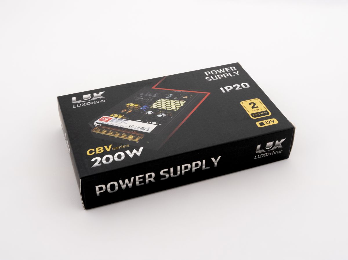Блок питания LEDS POWER LUXDriver 200Вт 12В 002125 в Санкт-Петербурге