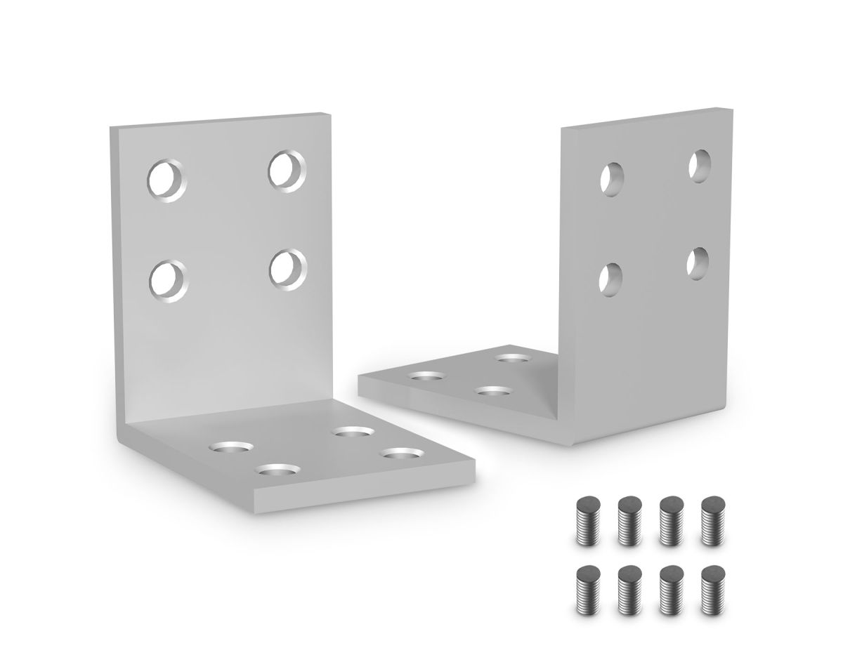 Уголок для закладных профилей Magnetic standard 48V 10mm 2шт Ambrella Light Track System GL2020 в #REGION_NAME_DECLINE_PP#