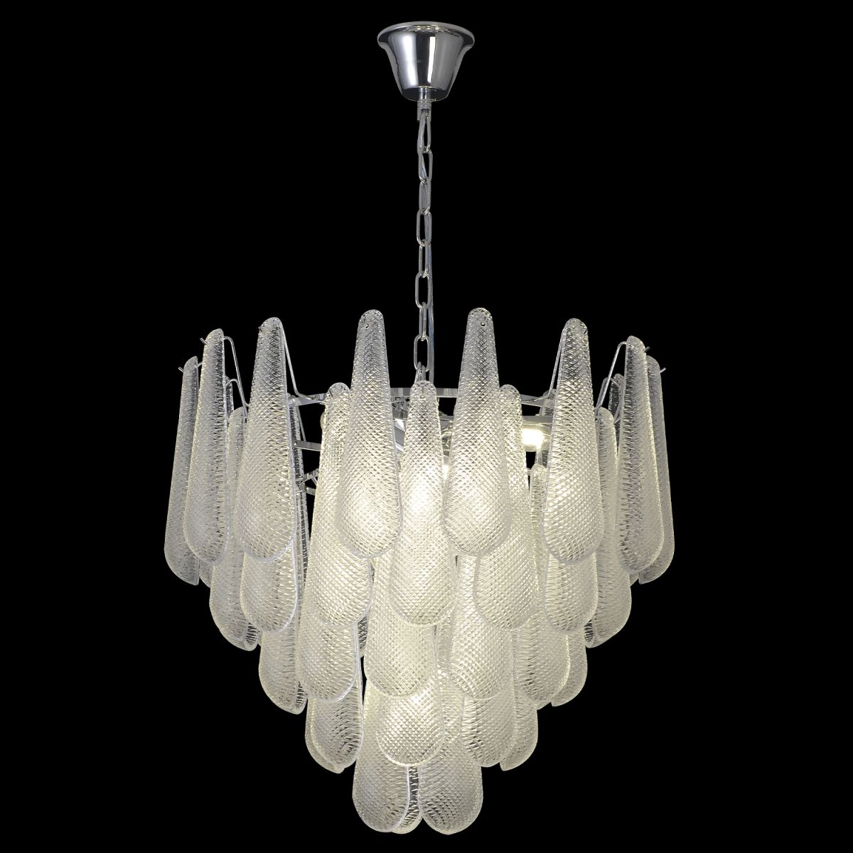 Подвесная люстра Crystal Lux FONTAIN SP10 CHROME в Санкт-Петербурге