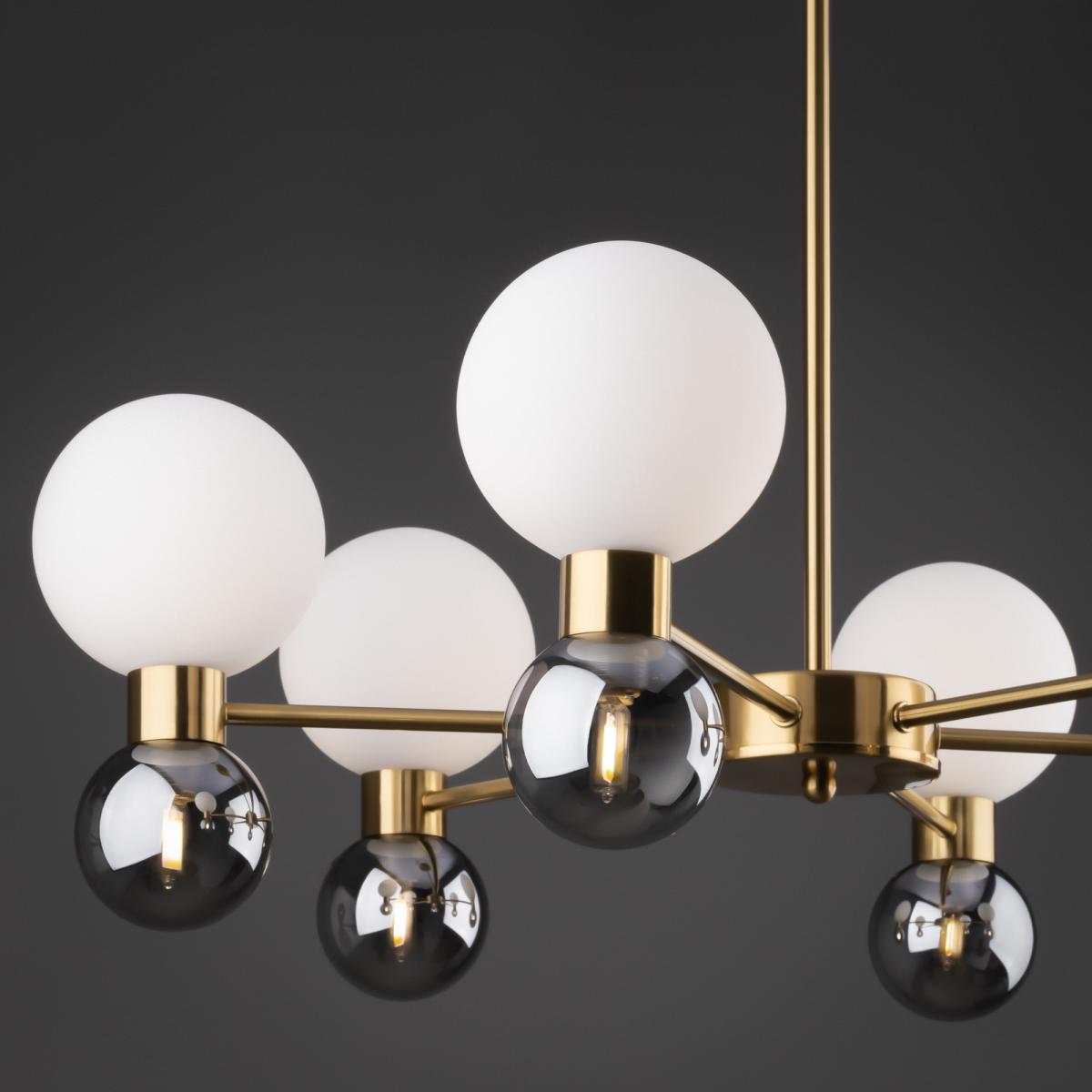 Люстра на штанге Freya Bony FR5394CL-12BS в Санкт-Петербурге