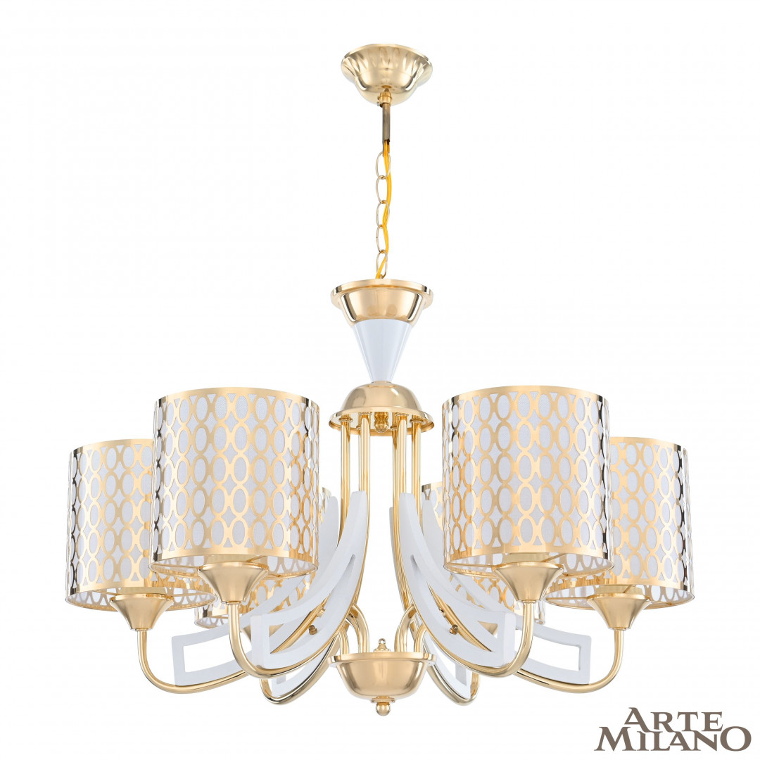 Подвесная люстра Arte Milano Florentia-3387 303387/6 Wh/Gd в Санкт-Петербурге