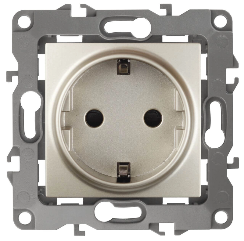 Розетка ЭРА 12 2P E Schuko 16A 250V 12-2001-04 Б0014684 в Санкт-Петербурге