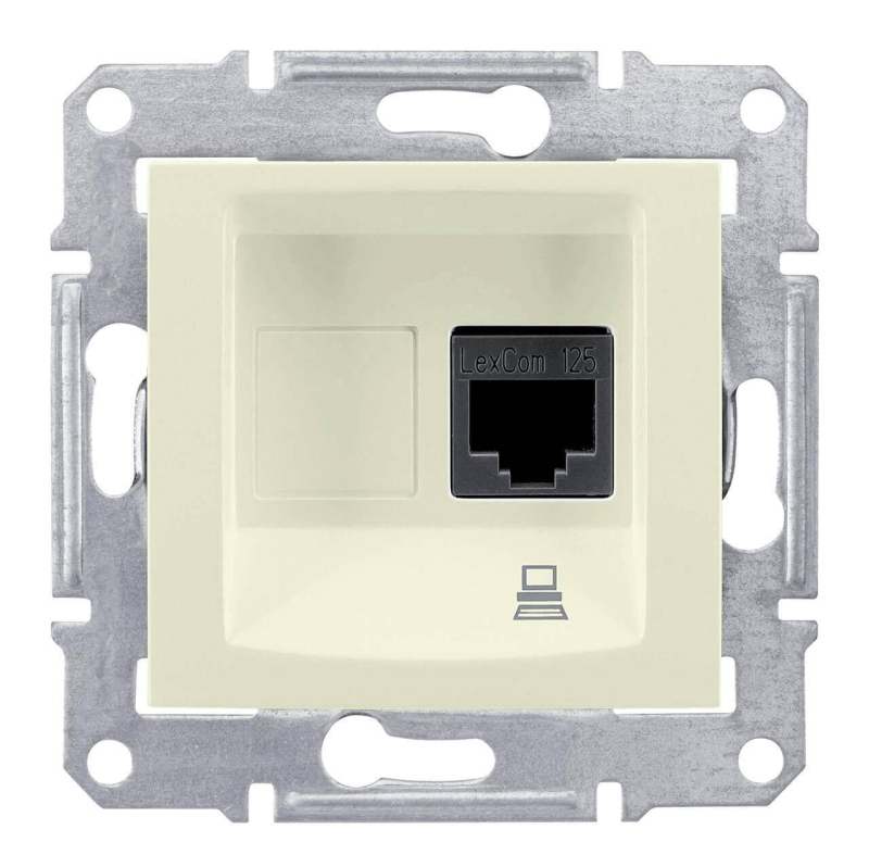 Розетка компьютерная RJ45 Schneider Electric Sedna UTP SDN4300147 в Санкт-Петербурге