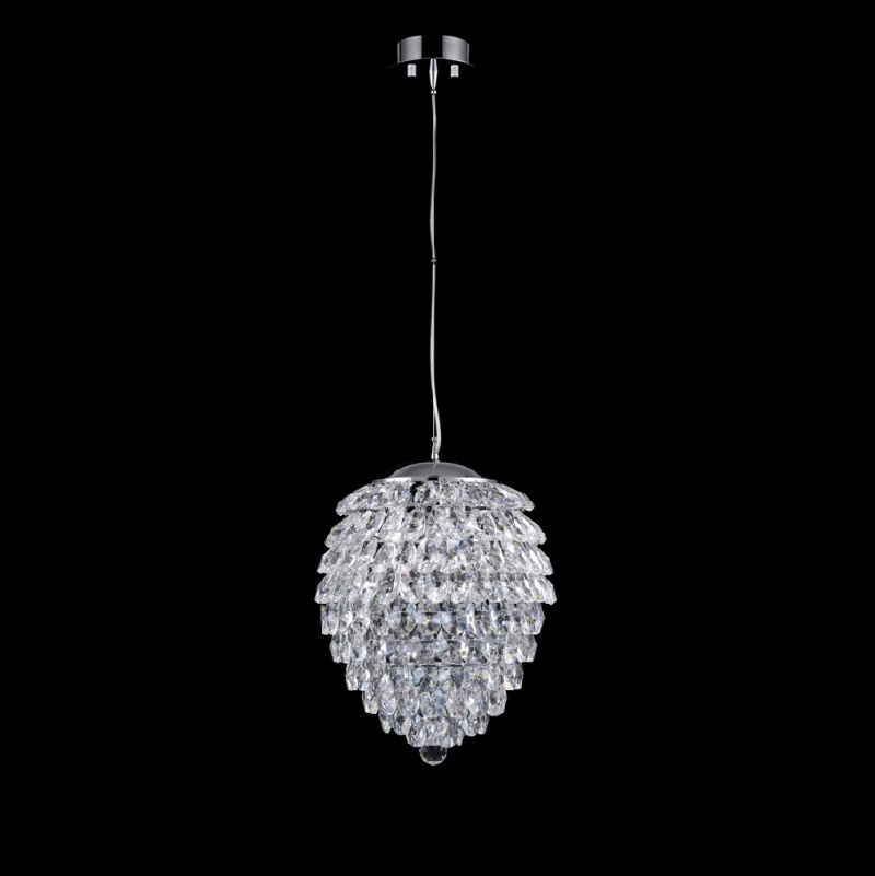 Подвесной светильник Crystal Lux Charme CHARME SP4 CHROME/TRANSPARENT в Санкт-Петербурге