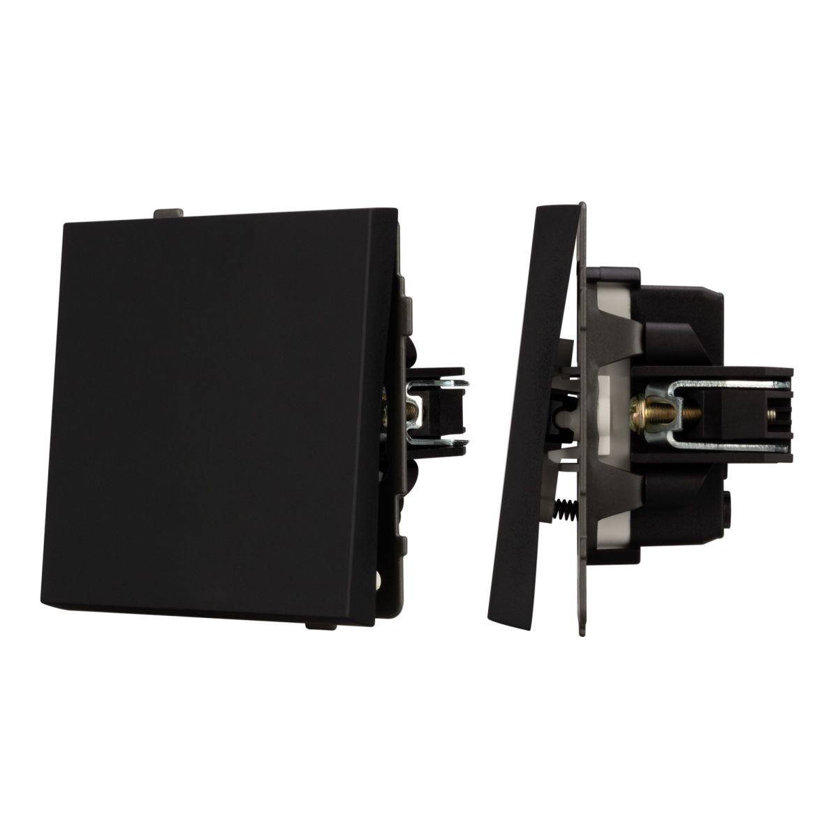 Механизм выключателя одноклавишный перекрёстный Arlight SWT-TENDO-MKX1-SFPL-BK (230V, 10A) 054571 в #REGION_NAME_DECLINE_PP#