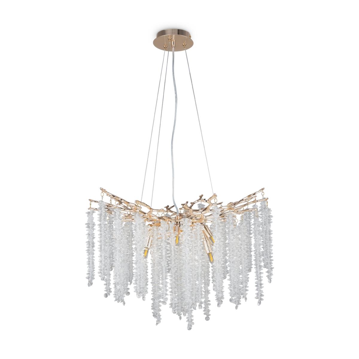 Подвесная люстра Freya Mineral FR1010PL-08G в #REGION_NAME_DECLINE_PP#