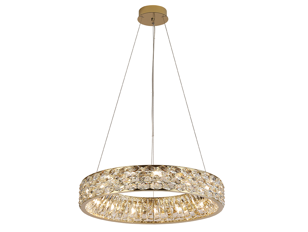Подвесная люстра Newport Tiffany 8532/60 C gold polished М0070798 в Санкт-Петербурге