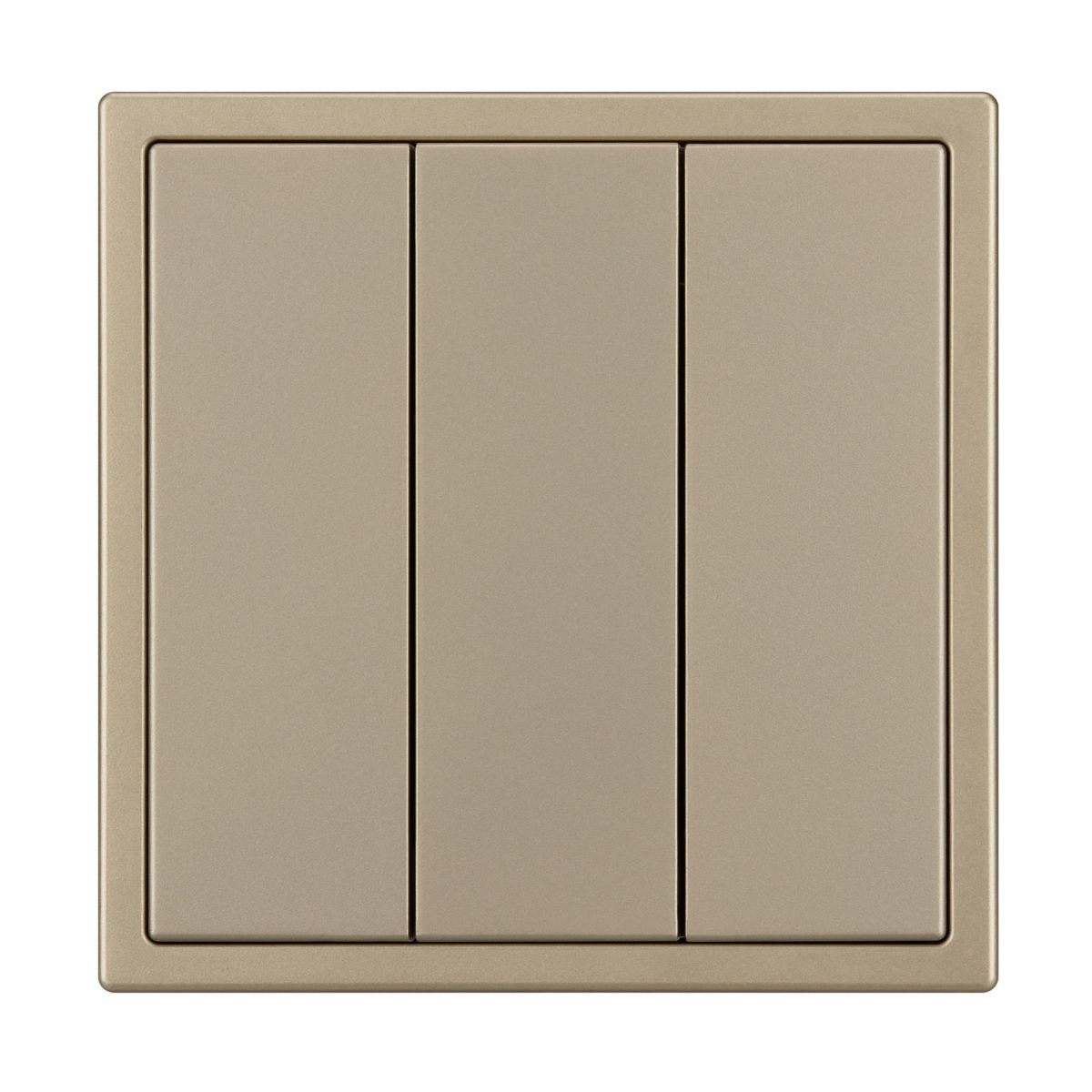 Механизм выключателя трехклавишный непроходной Arlight SWT-NOBE-MK03-SFPL-GD (230V, 10A) (Золотой песок) 061798 в Санкт-Петербурге