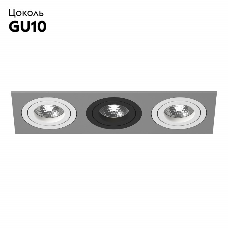 Встраиваемый светильник Lightstar INTERO 16 i539060706 (217539+217606+217607+217606) в #REGION_NAME_DECLINE_PP#