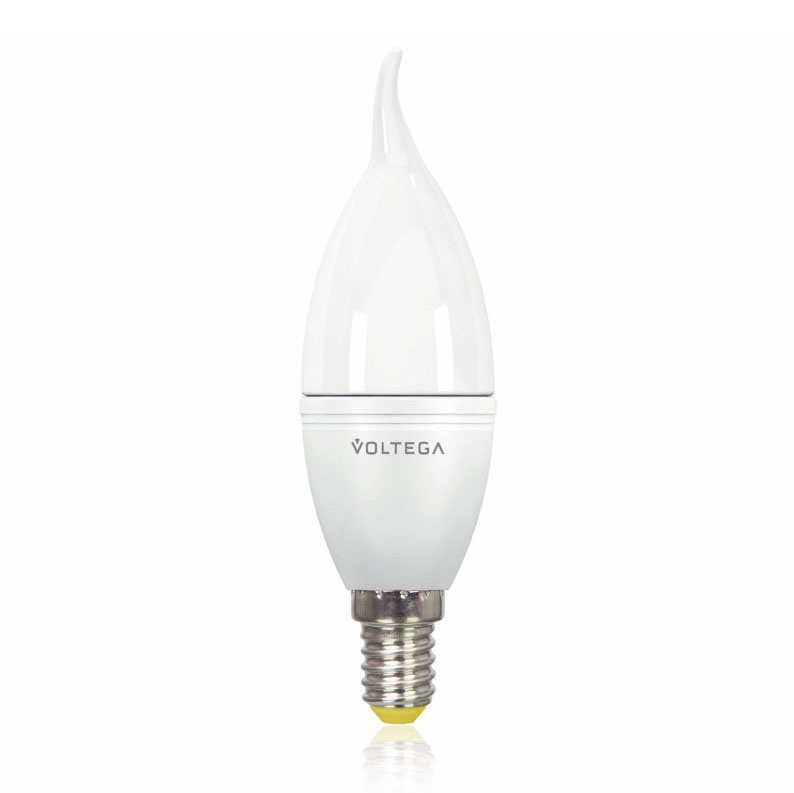 Лампа светодиодная Voltega E14 5.5W 4000К матовая VG2-CW2E14cold5W 8340 в Санкт-Петербурге
