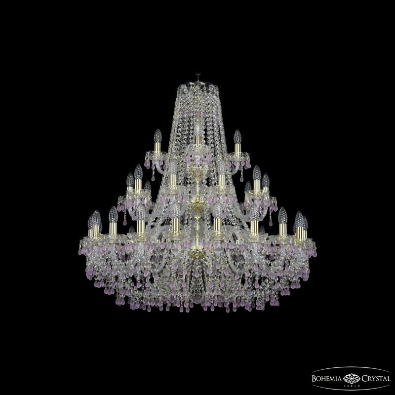 Подвесная люстра Bohemia Ivele Crystal 1410/20+10+5/360/3d G V7010 в Санкт-Петербурге