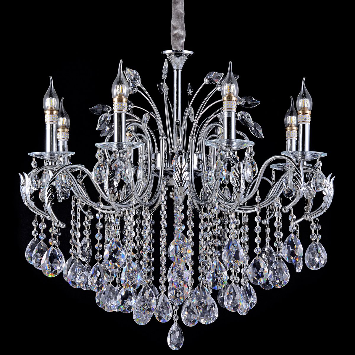 Подвесная люстра Reluce 02300-0.4-08 CH в Санкт-Петербурге