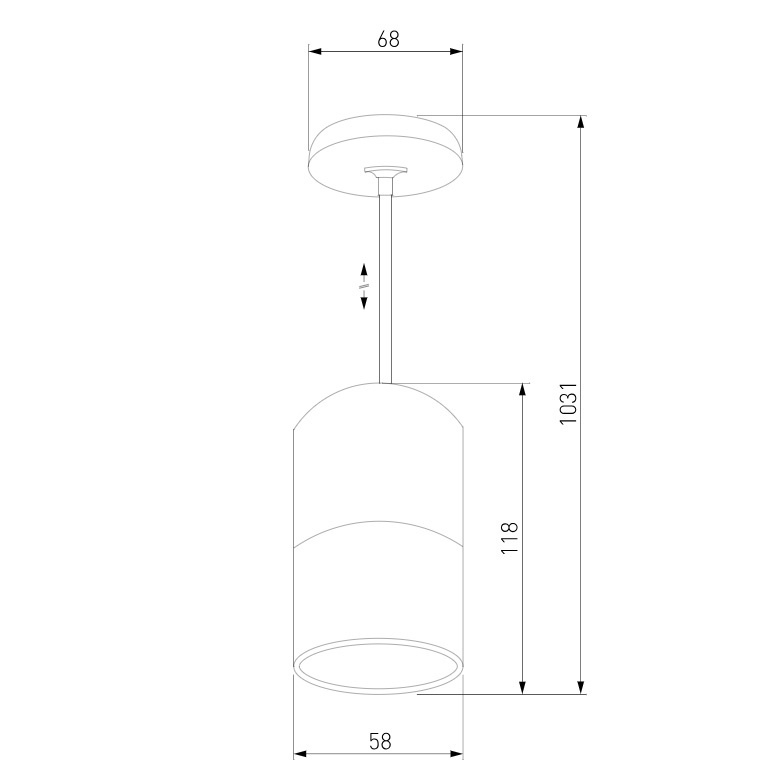 Подвесной светильник Eurosvet Mini Topper 50146/1 белый в Санкт-Петербурге