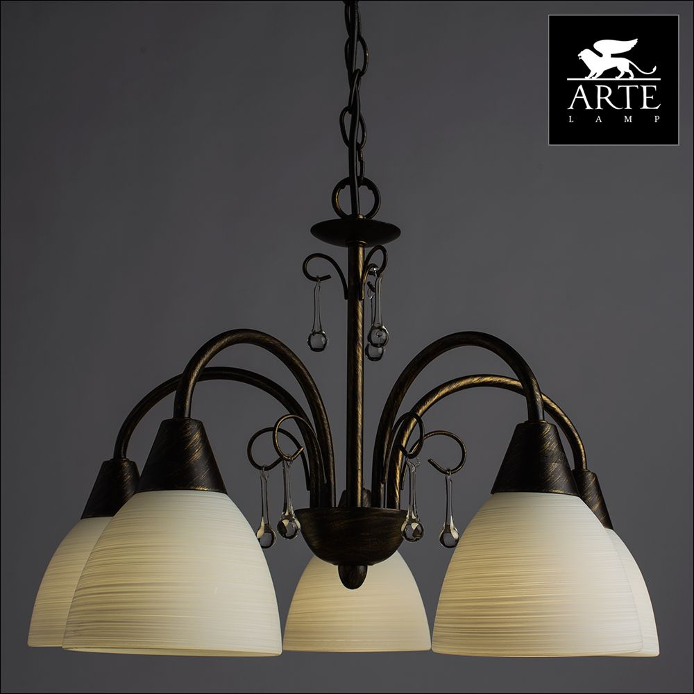 Подвесная люстра Arte Lamp 82 A9312LM-5BR в #REGION_NAME_DECLINE_PP#